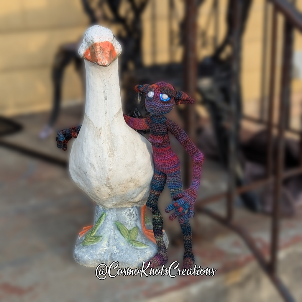 Moon Sprite Posable Soft Sculpture